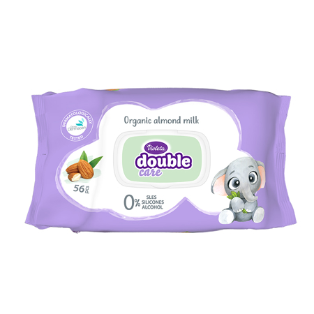 Picture of Violeta® Baby Wipes With Almond Milk 56/1
