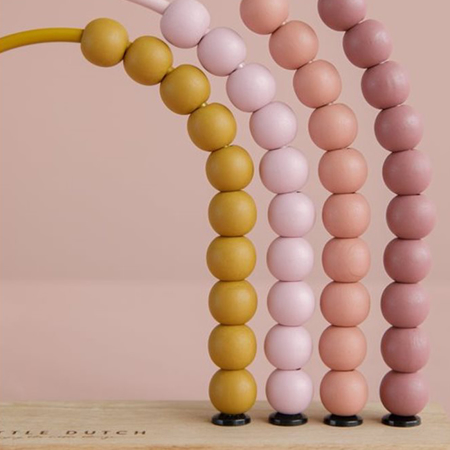 Little Dutch® Rainbow Abacus Pink