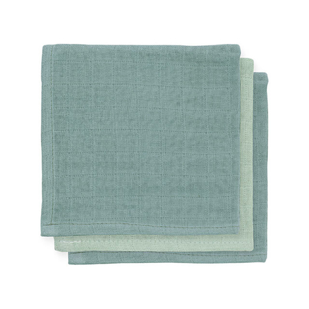 Picture of Jollein® Mouth cloth hydrophilic Ash Green 3pack 31x31