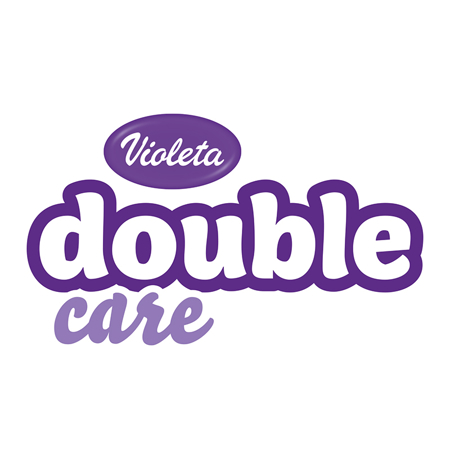 Picture of Violeta® Double Care Cotton Touch Diapers 2 Mini (3-6 kg) 64 Pcs
