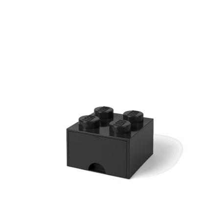 Picture of Lego® Storage Box with Drawers 4 Black