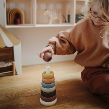 Picture of Mushie® Stacking Rings Toy Original