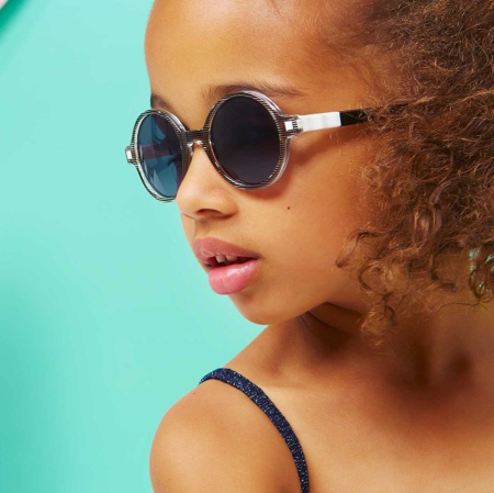 KiETLA® Sun shades for kids Blue Rozz 6-9Y