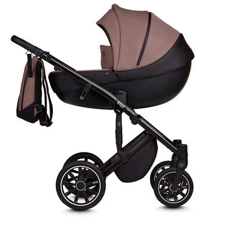 Picture of Anex® Stroller with Carrycot and Backpack 2v1 M/Type (0-22kg) Mocco