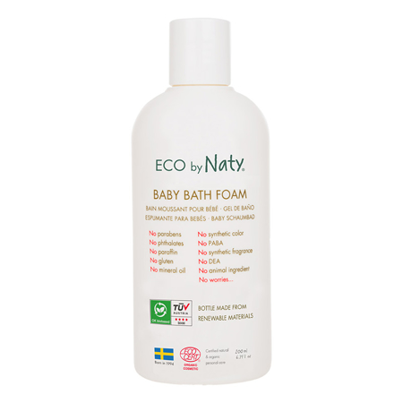 Picture of Eco by Naty® Baby Bath Foam 200 ml
