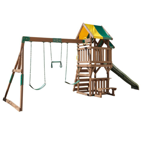 Picture of KidKratft® Arbor Deluxe wooden Swing set