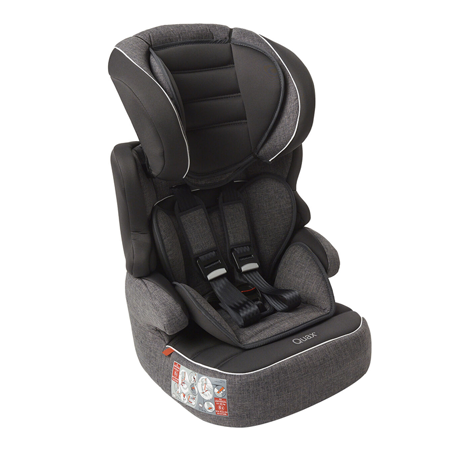 Quax® Car seat Beline 1/2/3 (9-36 kg) Linen Grey