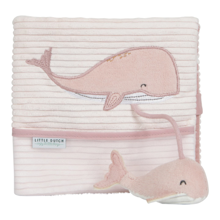 Picture of Little Dutch® Soft activity book Ocean Pink
