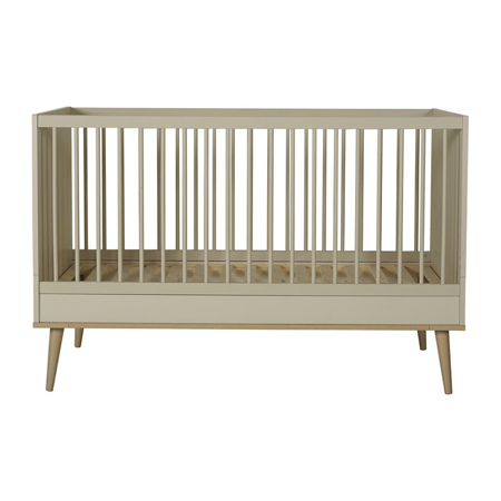 Picture of Quax® Flow Baby Bed 140x70 Clay & Oak
