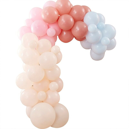 Ginger Ray® Balloon Arch Kit Muted Pastel Rainbow