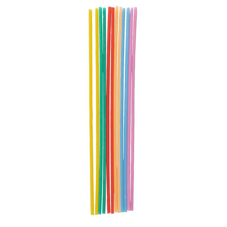Ginger Ray®  Tall  Candles Mix It Up Multi Coloured 12 pcs