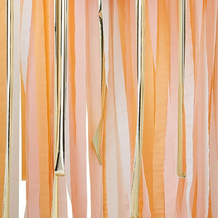 Ginger Ray® Streamer Backdrop Mix It Up Pastel