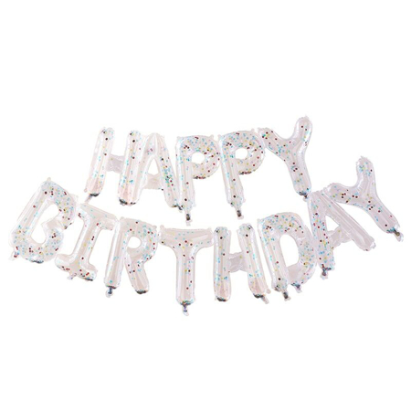 Ginger Ray® Bunting Mix It Up Happy Birthday Pastel