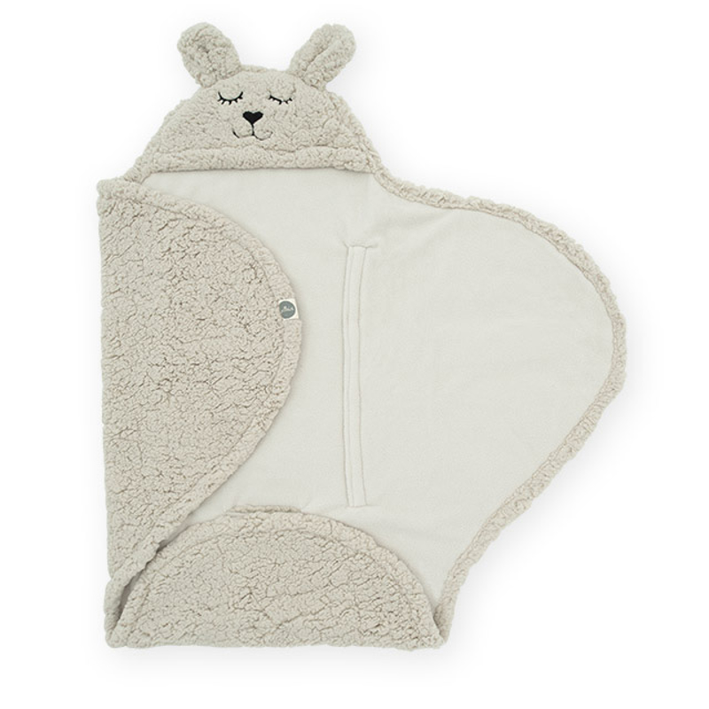Picture of Jollein® Wrap blanket Bunny Nougat 105x100