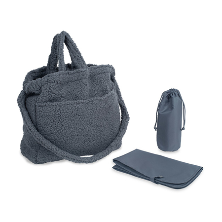 Picture of Jollein® Diaper bag Teddy Storm Grey