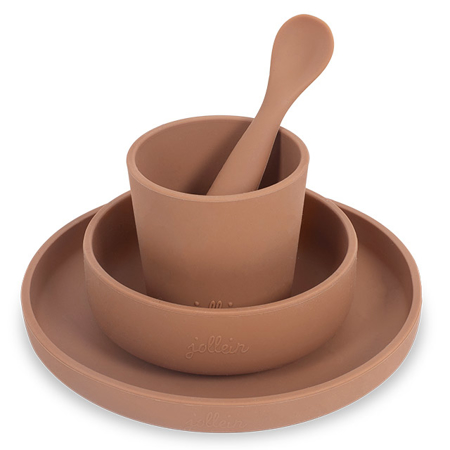 Picture of Jollein® Silicone dinner set Caramel