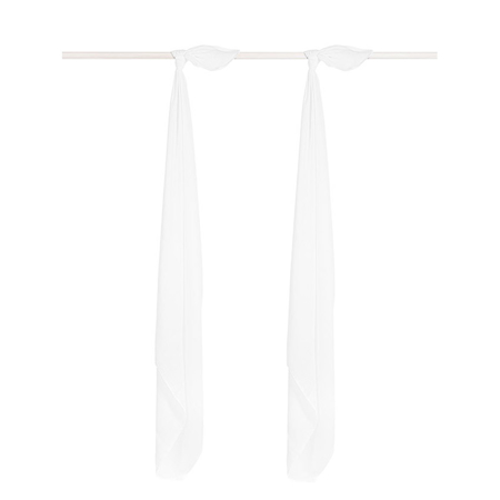 Jollein® Muslin Multi Cloth Bamboo White 2pcs. 115x115