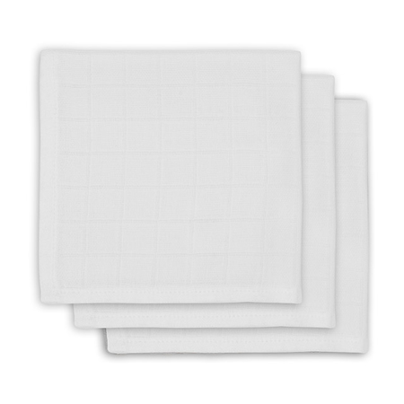 Picture of Jollein® Mouth cloth hydrophilic White 3pack 31x31