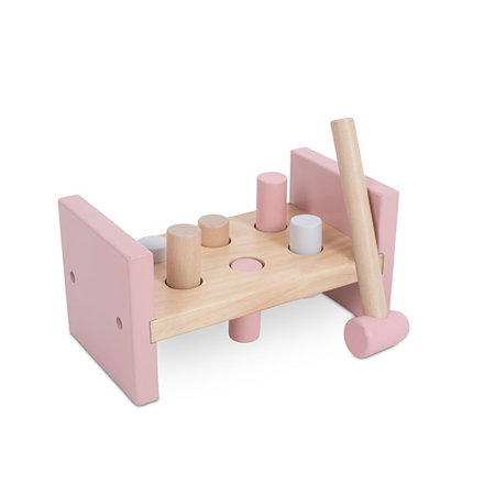 Jollein® Wooden Hammer Bench Pink
