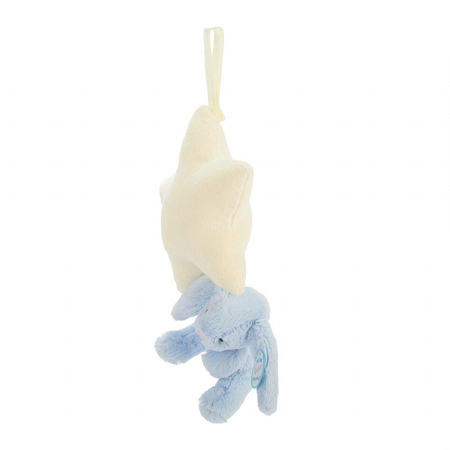 Jellycat® Bashful Blue Bunny Musical Pull 28cm