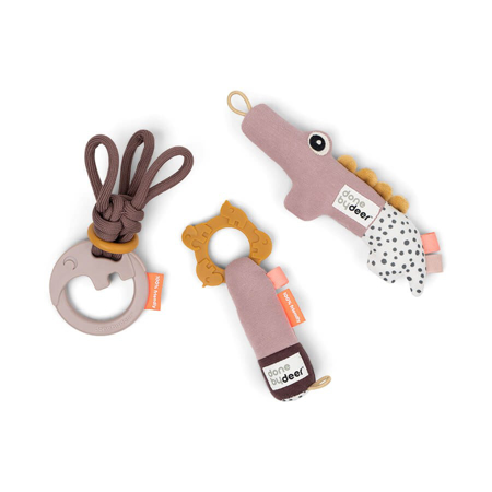 Done by Deer® Tiny Activity Toys Gift Set Powder