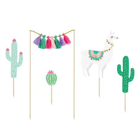 Picture of Party Deco® Cake toppers Lama