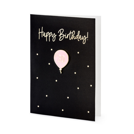 Picture of Party Deco® Card with enamel 30