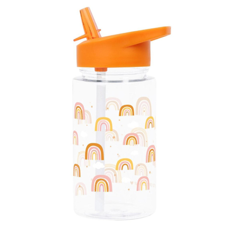 Picture of A Little Lovely Company® Drink Bottle Rainbows