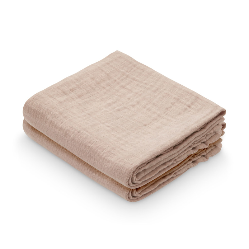 Picture of CamCam® Musling Cloth Dusty Rose 2pack 70x70