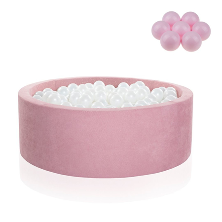 Picture of Kidkii® Ball pit Round Rose 90x40 Pink