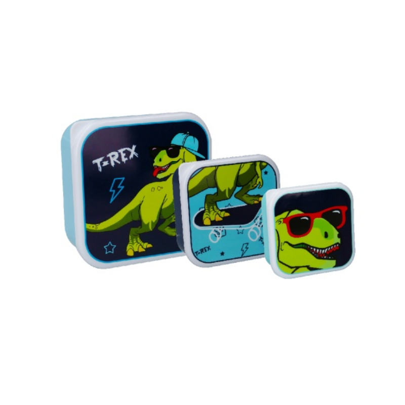 Picture of Pret® Set of snack boxes  Eat Drink Repeat Dinosaur
