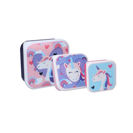 Picture of Pret® Set of snack boxes Eat Drink Repeat Unicorn