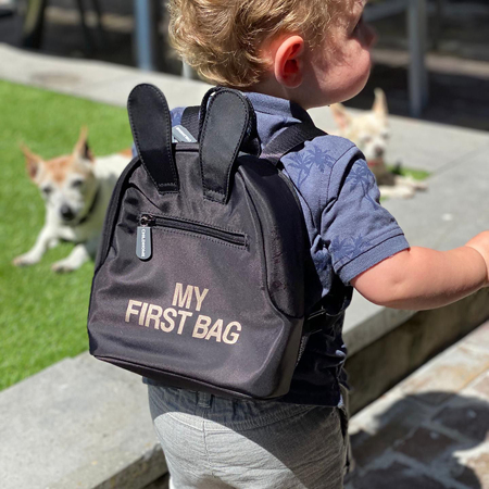 Childhome® Children's Backpack My First Bag Black | Evitas