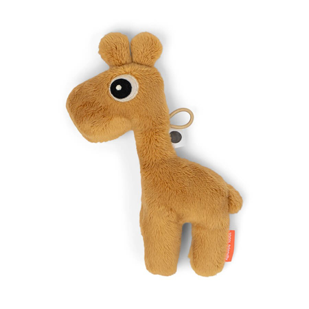 Picture of Done by Deer® Tiny sensory rattle Raffi Mustard