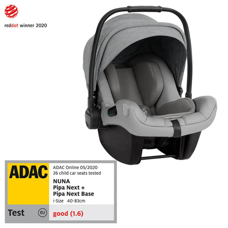 Picture of Nuna® Car Seat Pipa™ Next i-Size 0+ (0-13 kg) Frost