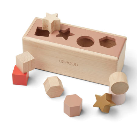 Picture of Liewood® Midas Puzzle Box Geometric Tuscany Rose Multi Mix