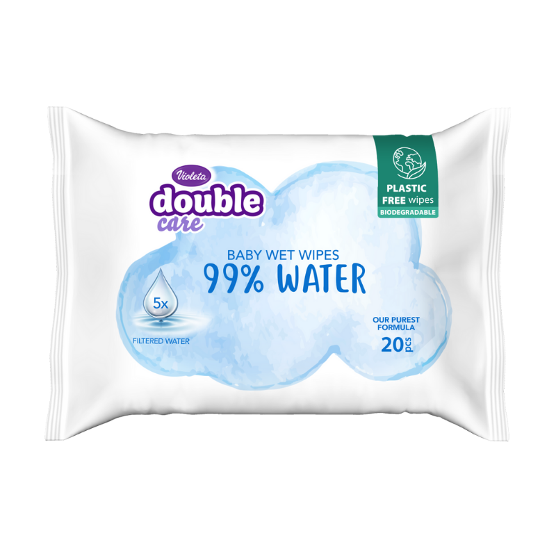 Picture of Violeta® WaterWipes Sensitive Skin Baby Wipes 20/1