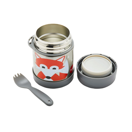 3Sprouts® Stainless Steel Food Jar Fox