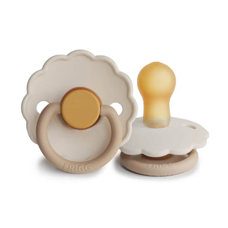 Picture of Frigg® Natural Rubber Pacifier Blocks Chamomile 2pcs.