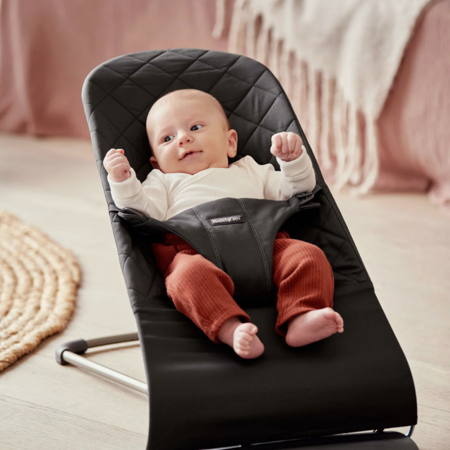 Picture of BabyBjörn® Bouncer Balance Bliss Cotton Classic Quilt Black