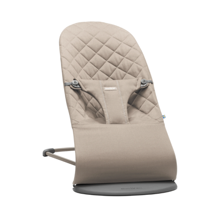 Picture of BabyBjörn® Bouncer Balance Bliss Cotton Classic Quilt Sand Gray