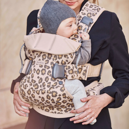 Picture of BabyBjörn® Baby Carrier One Cotton Beige/Leopard