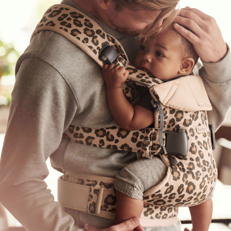 Picture of BabyBjörn® Baby Carrier One Cotton Beige/Leopard
