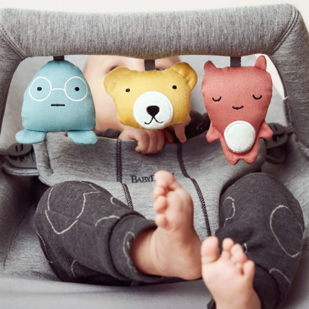 Picture of BabyBjörn® Toys for bouncer Soft Friends