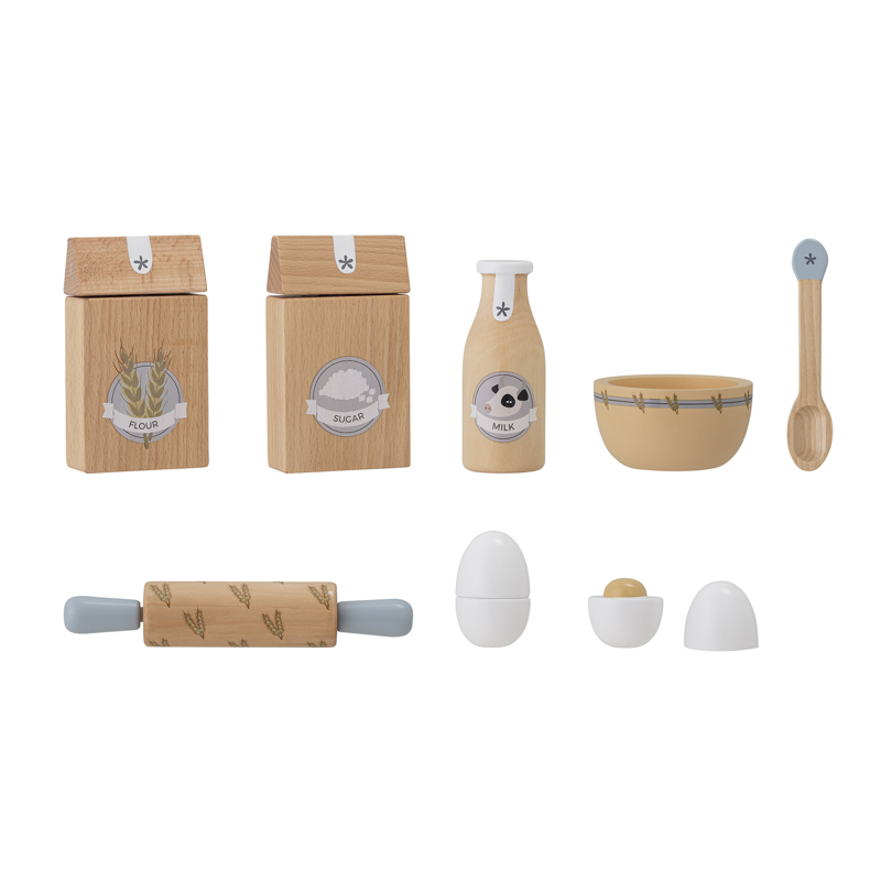 Picture of Bloomingville®  Baking play set Natural