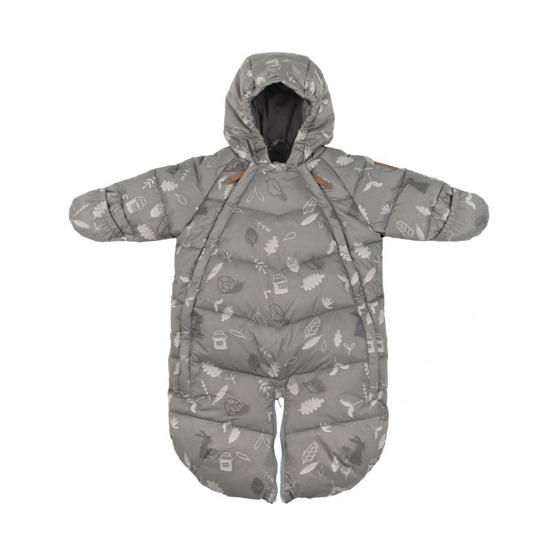 Picture of Leokid® Baby Overall Gray Blue Forest (3-9M)