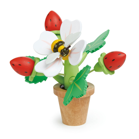  Tender Leaf Toys® Strawberry Flower set