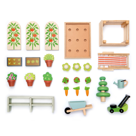 Tender Leaf Toys® Greenhouse and garden set