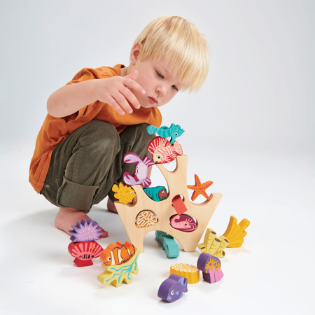 Picture of Tender Leaf Toys® Stacking coral reef