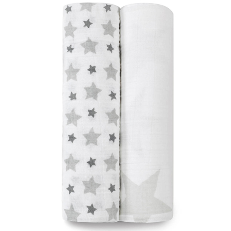 Picture of Aden+Anais® Classic Swaddle Set 2-Pack Twinkle 120x120
